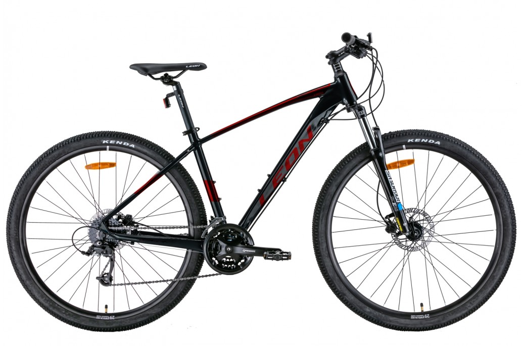 Фотография Велосипед Leon TN-80 AM HDD 29" рама L (2022) Черно-красный
